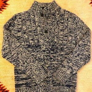 Blue and white Sweater